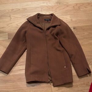 Ellen Tracy Brown Women's wool Coat XS